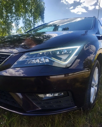 Seat Leon cena 42900 przebieg: 185650, rok produkcji 2018 z Pabianice małe 254